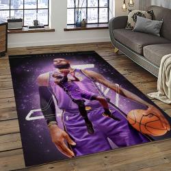 NBA Los Angeles Lakers Basketball Team Logo Sport Carpet Area Rug Home Decor Best Gift For Friends LASL51