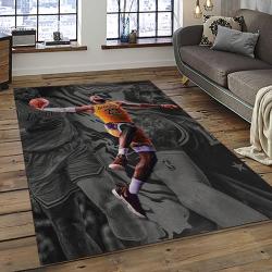 NBA Los Angeles Lakers Basketball Team Logo Sport Carpet Area Rug Home Decor Best Gift For Friends LASL52