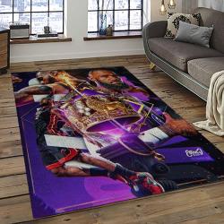 NBA Los Angeles Lakers Basketball Team Logo Sport Carpet Area Rug Home Decor Best Gift For Friends LASL54