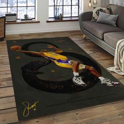 NBA Los Angeles Lakers Basketball Team Logo Sport Carpet Area Rug Home Decor Best Gift For Friends LASL61