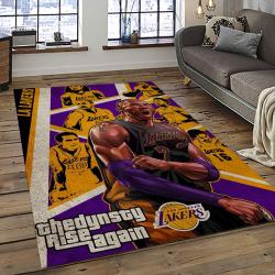 NBA Los Angeles Lakers Basketball Team Logo Sport Carpet Area Rug Home Decor Best Gift For Friends LASL65