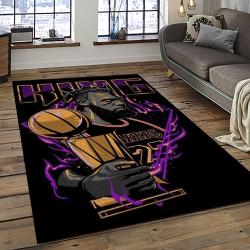 NBA Los Angeles Lakers Basketball Team Logo Sport Carpet Area Rug Home Decor Best Gift For Friends LASL68