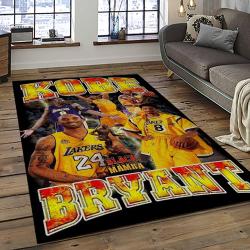 NBA Los Angeles Lakers Basketball Team Logo Sport Carpet Area Rug Home Decor Best Gift For Friends LASL70