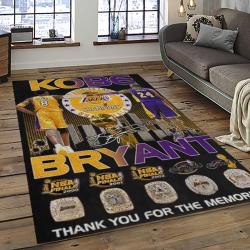 NBA Los Angeles Lakers Basketball Team Logo Sport Carpet Area Rug Home Decor Best Gift For Friends LASL71