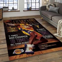 NBA Los Angeles Lakers Basketball Team Logo Sport Carpet Area Rug Home Decor Best Gift For Friends LASL72