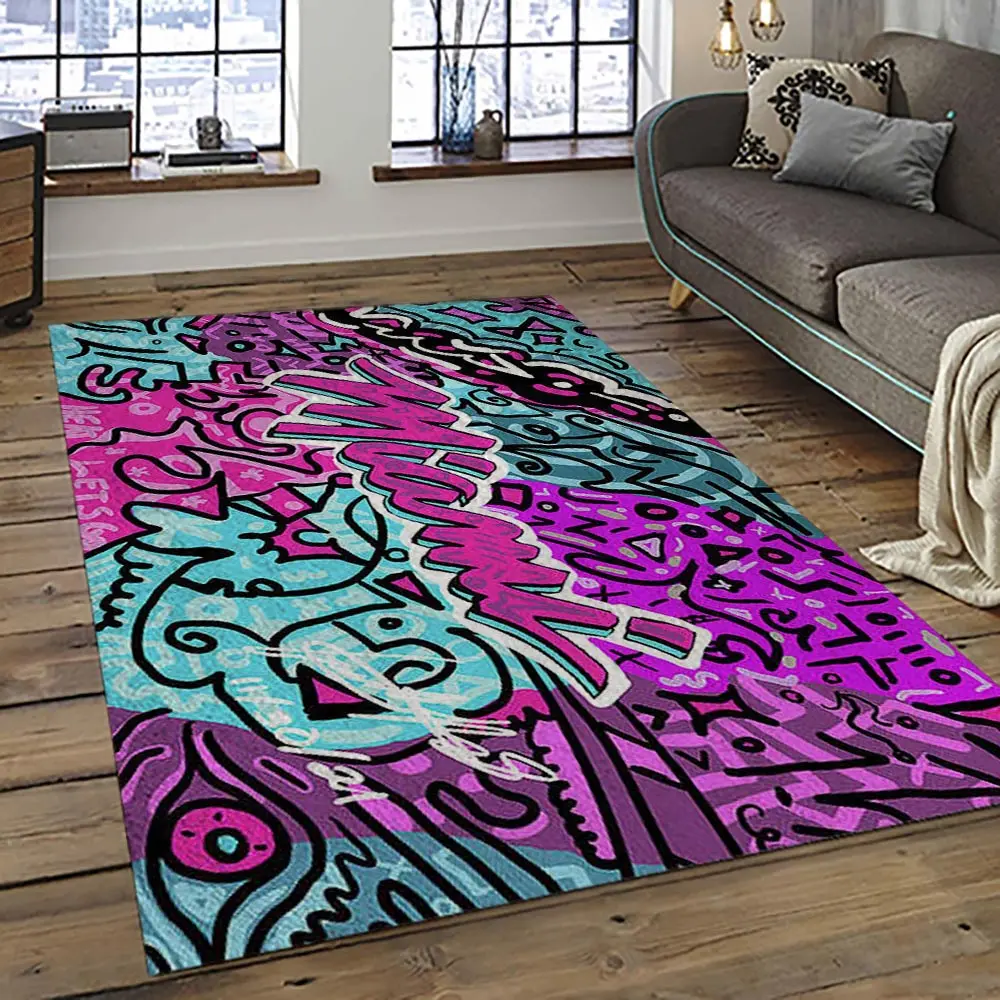 NBA Miami Heat Basketball Team Logo Sport Carpet Area Rug Home Decor Best Gift For Friends MH56