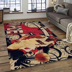 NBA Miami Heat Basketball Team Logo Sport Carpet Area Rug Home Decor Best Gift For Friends MH68