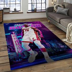 NBA Miami Heat Basketball Team Logo Sport Carpet Area Rug Home Decor Best Gift For Friends MH88