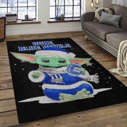 NCAA Duke Blue Devils Football Team Logo Sport Carpet Area Rug Home Decor Best Gift For Friends DKBD20