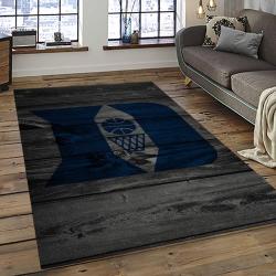 NCAA Duke Blue Devils Football Team Logo Sport Carpet Area Rug Home Decor Best Gift For Friends DKBD25