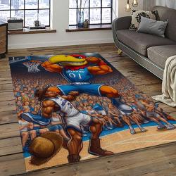 NCAA Kansas Jayhawks Football Team Logo Sport Carpet Area Rug Home Decor Best Gift For Friends KSJK53