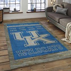NCAA Kentucky Wildcats Football Team Logo Sport Carpet Area Rug Home Decor Best Gift For Friends KTWC10