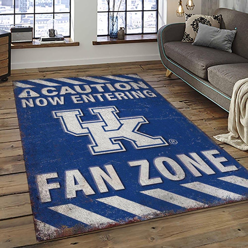 NCAA Kentucky Wildcats Football Team Logo Sport Carpet Area Rug Home Decor Best Gift For Friends KTWC12
