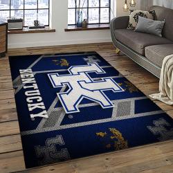 NCAA Kentucky Wildcats Football Team Logo Sport Carpet Area Rug Home Decor Best Gift For Friends KTWC18