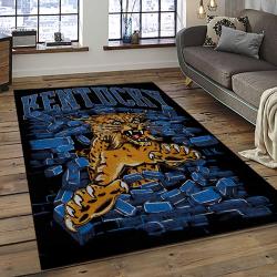 NCAA Kentucky Wildcats Football Team Logo Sport Carpet Area Rug Home Decor Best Gift For Friends KTWC3
