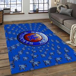 NCAA Kentucky Wildcats Football Team Logo Sport Carpet Area Rug Home Decor Best Gift For Friends KTWC30