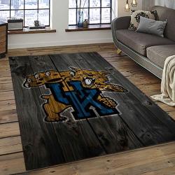 NCAA Kentucky Wildcats Football Team Logo Sport Carpet Area Rug Home Decor Best Gift For Friends KTWC36