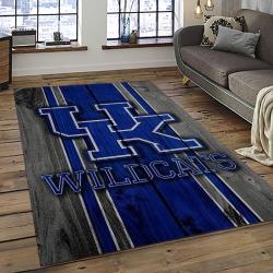 NCAA Kentucky Wildcats Football Team Logo Sport Carpet Area Rug Home Decor Best Gift For Friends KTWC39