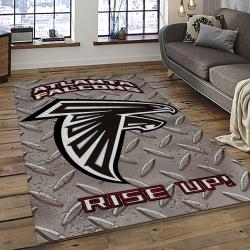 NFL Atlanta Falcons Football Team Logo Sport Carpet Area Rug Home Decor Best Gift For Friends ATFL1