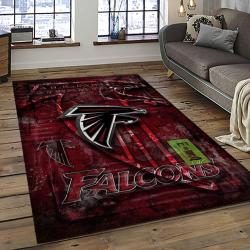 NFL Atlanta Falcons Football Team Logo Sport Carpet Area Rug Home Decor Best Gift For Friends ATFL10