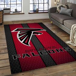 NFL Atlanta Falcons Football Team Logo Sport Carpet Area Rug Home Decor Best Gift For Friends ATFL13