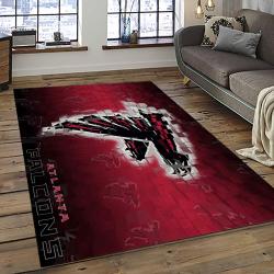 NFL Atlanta Falcons Football Team Logo Sport Carpet Area Rug Home Decor Best Gift For Friends ATFL21