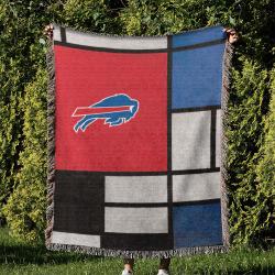 NFL Buffalo Bills Football Team Woven Tapestry Blanket Amazing Gift For Fans And Friends Home Decor BBW1
