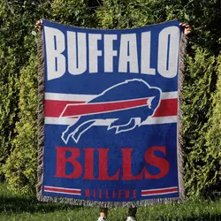 NFL Buffalo Bills Football Team Woven Tapestry Blanket Amazing Gift For Fans And Friends Home Decor BBW11
