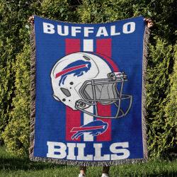 NFL Buffalo Bills Football Team Woven Tapestry Blanket Amazing Gift For Fans And Friends Home Decor BBW18