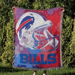 NFL Buffalo Bills Football Team Woven Tapestry Blanket Amazing Gift For Fans And Friends Home Decor BBW23