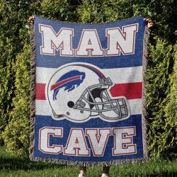 NFL Buffalo Bills Football Team Woven Tapestry Blanket Amazing Gift For Fans And Friends Home Decor BBW24
