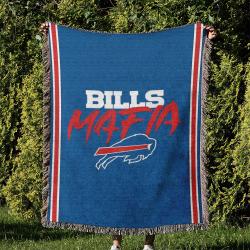 NFL Buffalo Bills Football Team Woven Tapestry Blanket Amazing Gift For Fans And Friends Home Decor BBW26