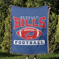 NFL Buffalo Bills Football Team Woven Tapestry Blanket Amazing Gift For Fans And Friends Home Decor BBW27