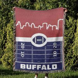 NFL Buffalo Bills Football Team Woven Tapestry Blanket Amazing Gift For Fans And Friends Home Decor BBW29