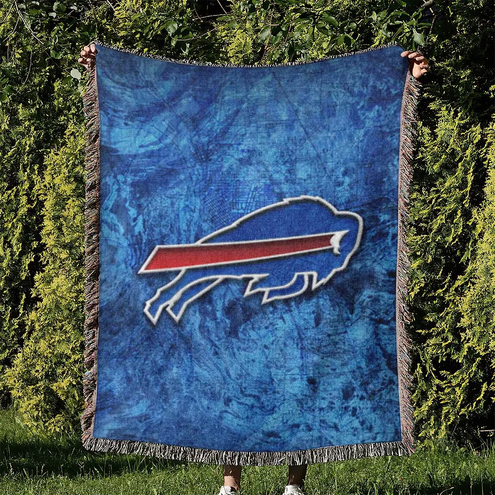 NFL Buffalo Bills Football Team Woven Tapestry Blanket Amazing Gift For Fans And Friends Home Decor BBW32