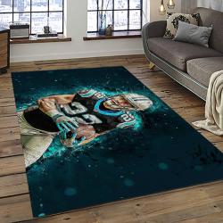 NFL Carolina Panthers Football Team Logo Sport Carpet Area Rug Gift For Friends CNPS15