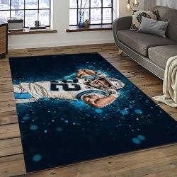 NFL Carolina Panthers Football Team Logo Sport Carpet Area Rug Gift For Friends CNPS16