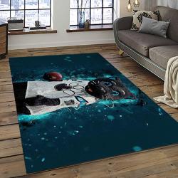 NFL Carolina Panthers Football Team Logo Sport Carpet Area Rug Gift For Friends CNPS17