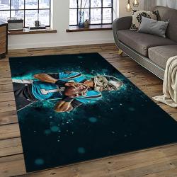 NFL Carolina Panthers Football Team Logo Sport Carpet Area Rug Gift For Friends CNPS18