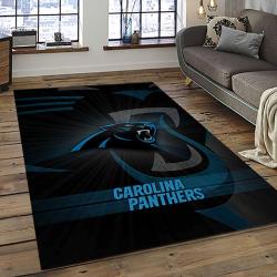 NFL Carolina Panthers Football Team Logo Sport Carpet Area Rug Gift For Friends CNPS19