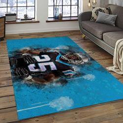 NFL Carolina Panthers Football Team Logo Sport Carpet Area Rug Gift For Friends CNPS2