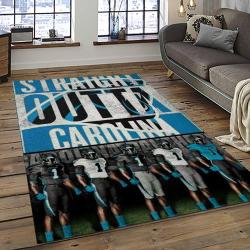 NFL Carolina Panthers Football Team Logo Sport Carpet Area Rug Gift For Friends CNPS20