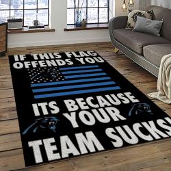NFL Carolina Panthers Football Team Logo Sport Carpet Area Rug Gift For Friends CNPS27
