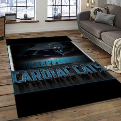 NFL Carolina Panthers Football Team Logo Sport Carpet Area Rug Gift For Friends CNPS33