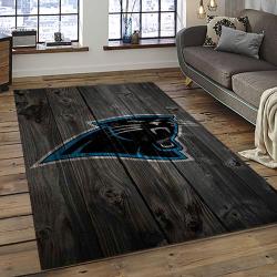 NFL Carolina Panthers Football Team Logo Sport Carpet Area Rug Gift For Friends CNPS36
