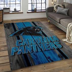 NFL Carolina Panthers Football Team Logo Sport Carpet Area Rug Gift For Friends CNPS37