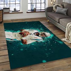 NFL Carolina Panthers Football Team Logo Sport Carpet Area Rug Gift For Friends CNPS8