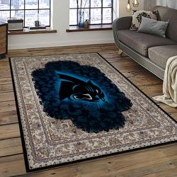 NFL Carolina Panthers Football Team Logo Sport Carpet Area Rug Home Decor Best Gift For Friends CP39