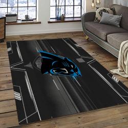 NFL Carolina Panthers Football Team Logo Sport Carpet Area Rug Home Decor Best Gift For Friends CP43