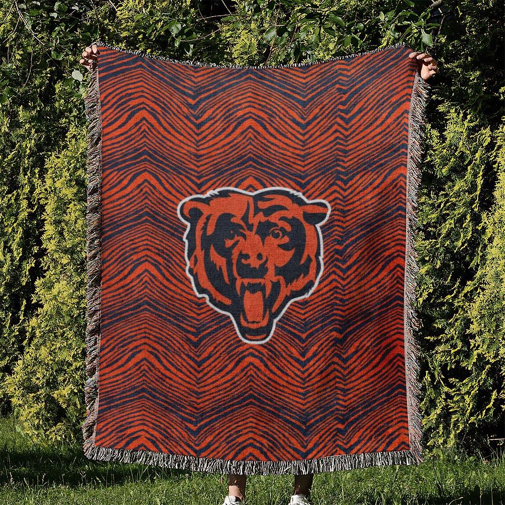 NFL Chicago Bears Football Team Woven Tapestry Blanket Amazing Gift For Fans And Friends Home Decor CBW22